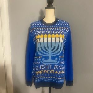Novelty Holiday Sweater, Size Medium